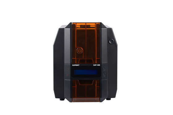 Dubbelzijdige PVC-kaartprinter Suprint SUP-400 met 300DPI-resolutie en kleurstofsublimatie