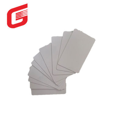 verkoop op maat CR80 Plastic Blank teslin ic chip Card zakelijke smartcard