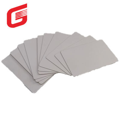 verkoop op maat CR80 Plastic Blank teslin ic chip Card zakelijke smartcard