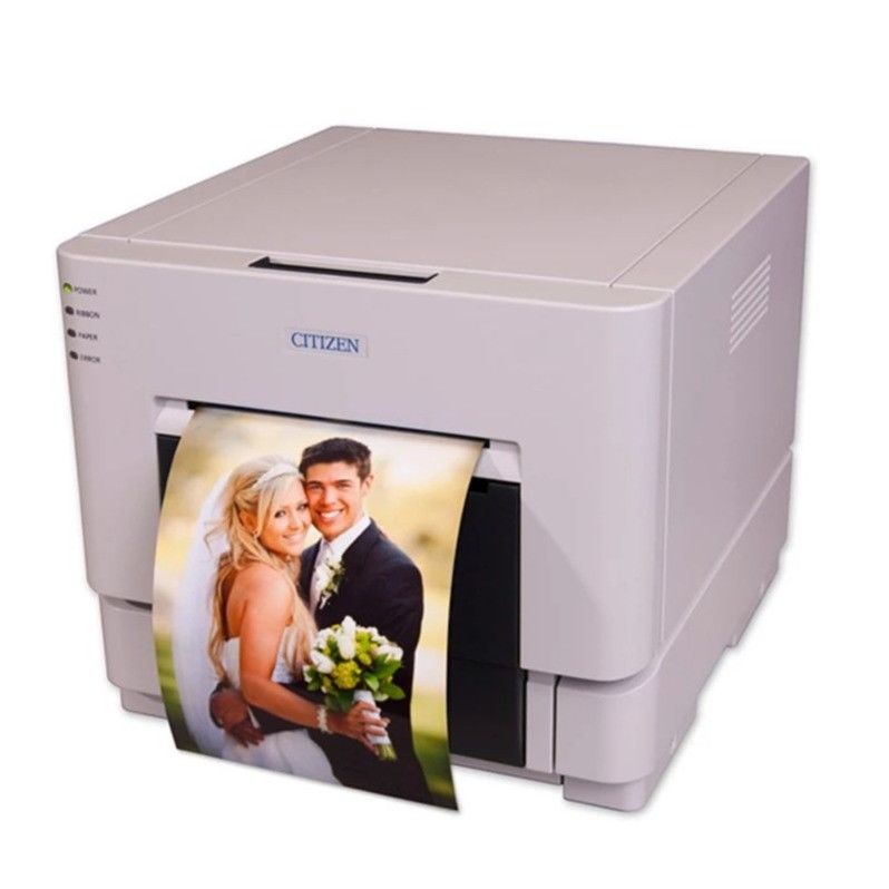 High-definition Citizen CY-02 kleurstof-sublimatie fotoprinter met 1 accessoire