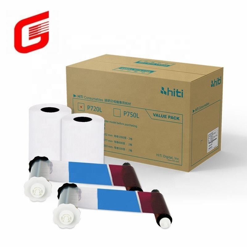 Verbeter je printspel met Hiti P750L 5x7&quot; 127x177 mm fotopapier en lint kit