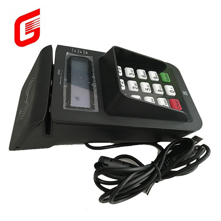 Communicatie snelheid 9600bps-115200bps Zwart E7 USB Smart Card Reader Schrijver met PIN PAD