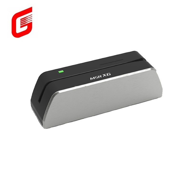 Plastic MSR-X6 Magnetische strook Smart USB Card Reader Writer met Multi in 1 Slots