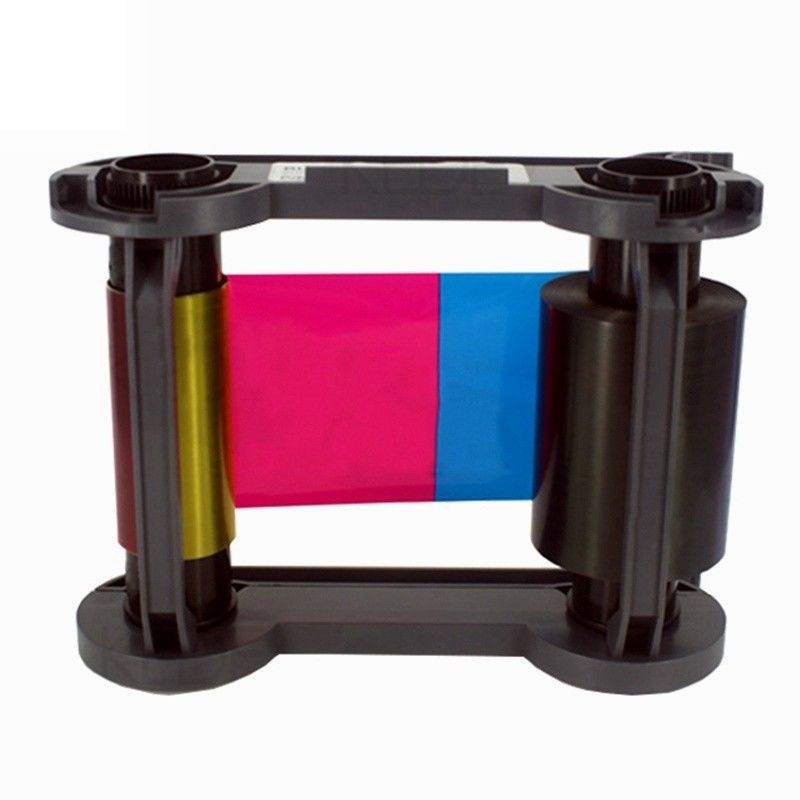 R5F008S13 YMCKO Kleurdrukband 250 afbeeldingen voor Evolis Zenius Primacy Elypso-kaartprinter