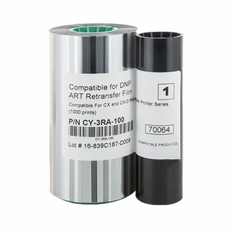 CY-3RA-100 Printer Ribbon voor compatibele DNP CX-D80 CX210 Retransfer 1000 afbeeldingen elk