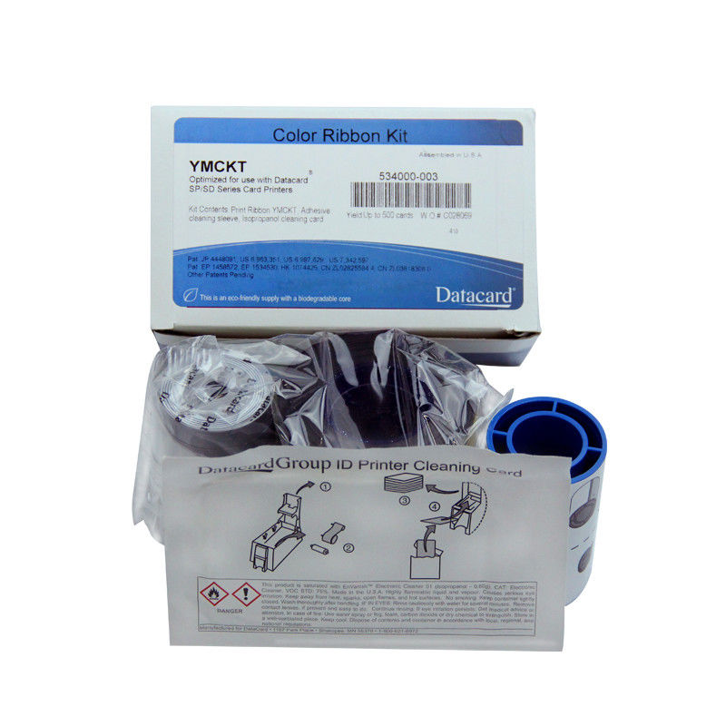 Datacard SP55 SD260 YMCKT Kleurprinter lint 534000-003 500 Prints/roll en Duurzaam