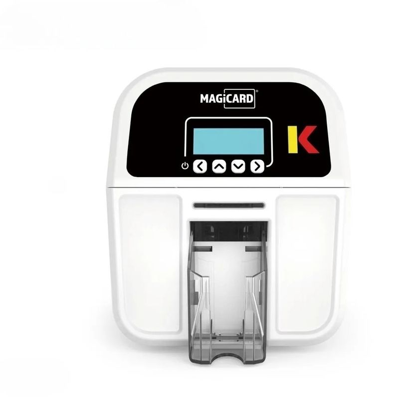 Magicard K 300dpi Kleurverf Sublimatie PVC ID-kaart printer met automatische kaartvoeding