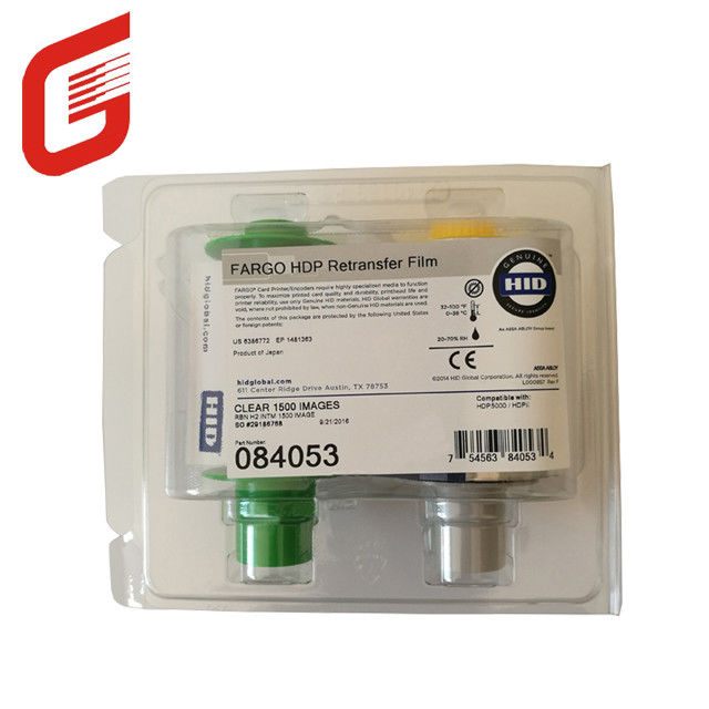 1500 afdrukken/rol Original type ribbon voor HDP5000 transferfilm 084053 inbegrepen