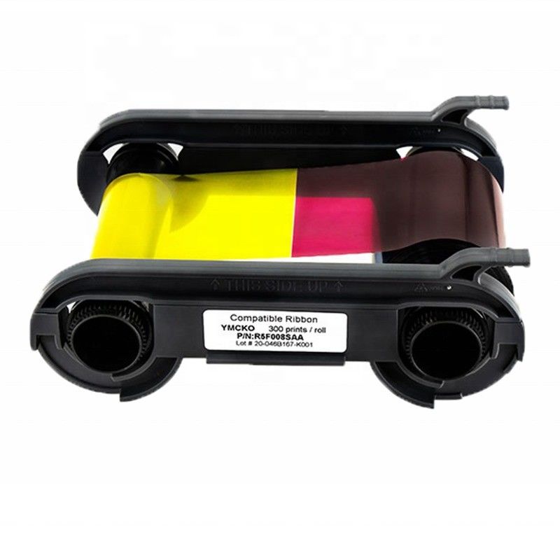 1 Kleurdruksnelheid 1 YMCKO Ribbon voor Evolis Primacy Zenius Card Printing Solutions